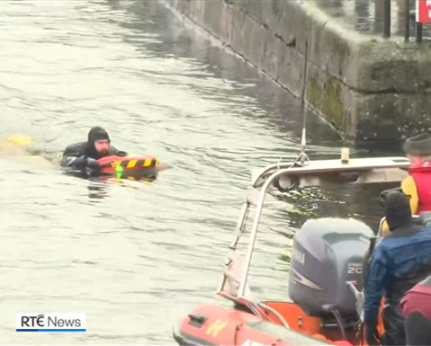 H3 déployé à Athlone, en Irlande, pour River Rescue