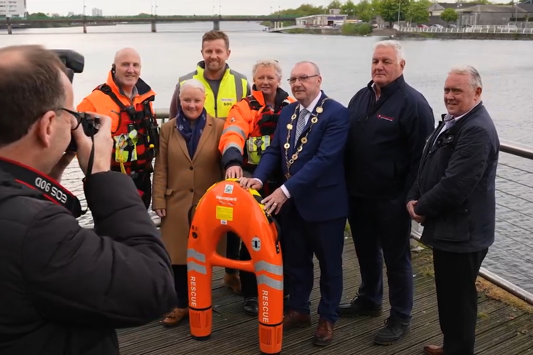 Nouvel équipement de sauvetage pour le groupe de patrouille de la rivière Limerick